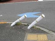 ガードレール・柵・ポール・破損