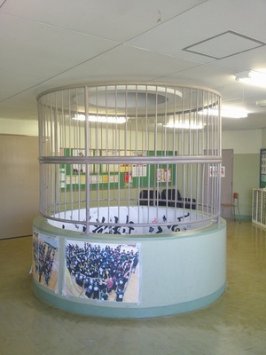 写真：本校の特徴的な空間