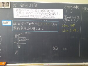 写真：しっかりコースの教室（授業の中盤）