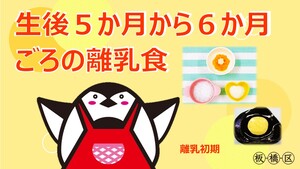 （2）生後5か月から6か月ごろの離乳食（離乳初期）