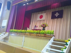 写真：式典の会場