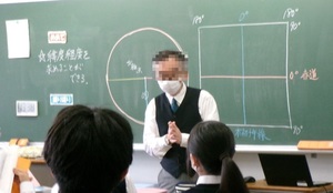 写真：社会科の授業の様子