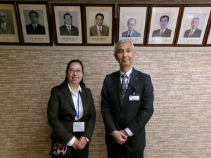 写真：金子校長と