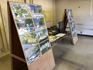 当日の様子（展示物）