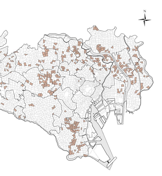 23区内の木造住宅密集地域の状況