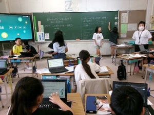 写真：授業の様子