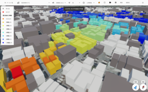 3D都市モデル画像