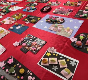 写真：6年生の作品