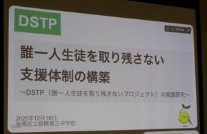 写真：研究テーマのDSTP