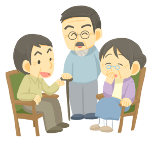 お年寄りのイラスト