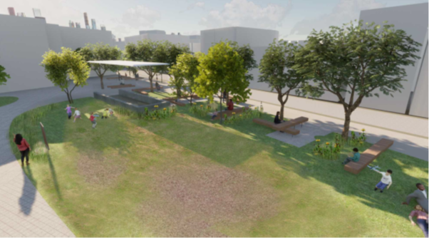 駅前広場のイメージ（一部）