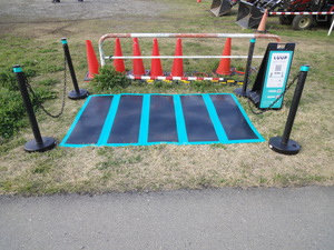 新河岸水再生センター前駐車場