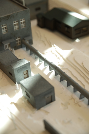 日大中澤研究室が制作した模型