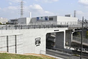 写真：連絡通路